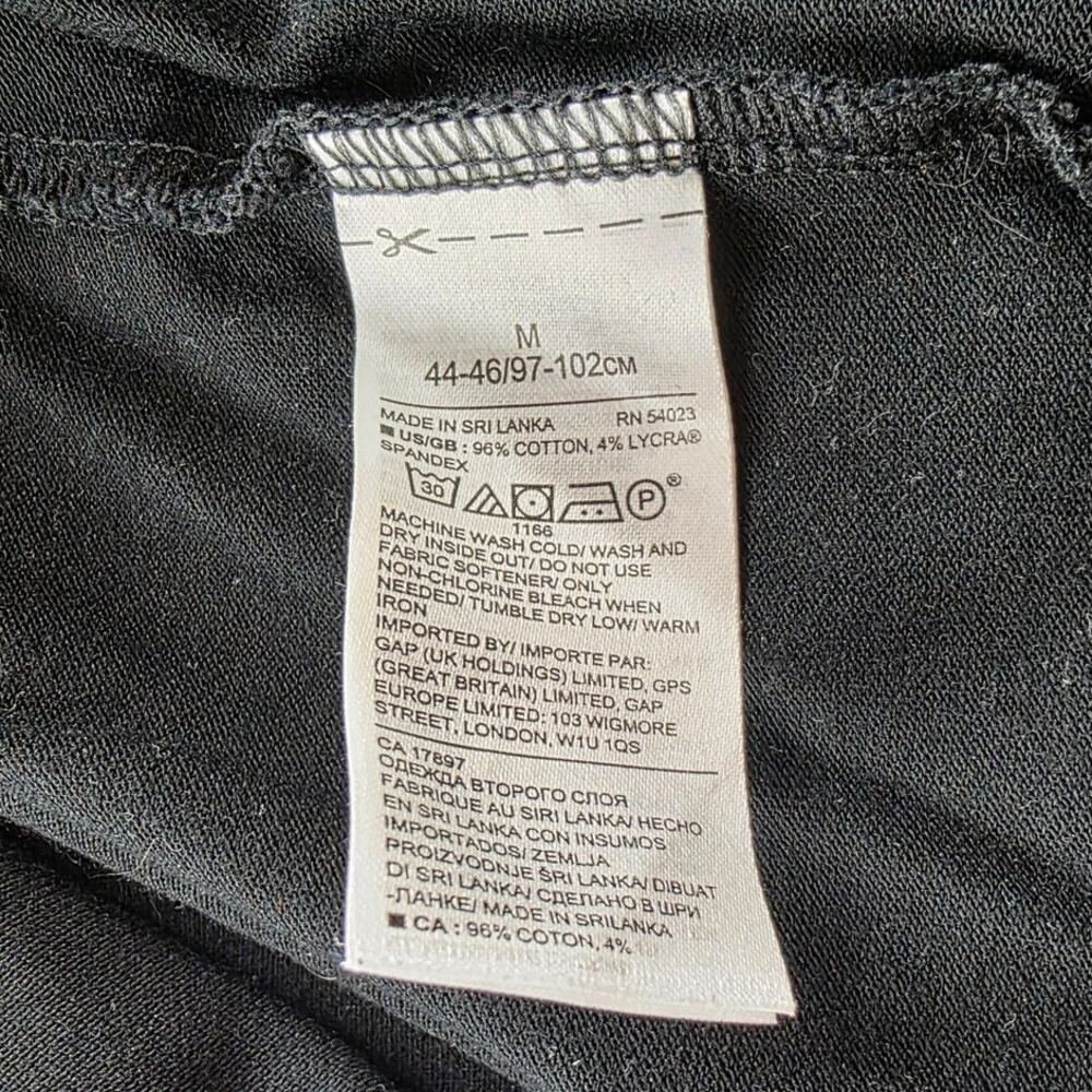 Banana Republic Performance Pique Polo Short Sleeve Black Size Medium - Picture 11 of 11